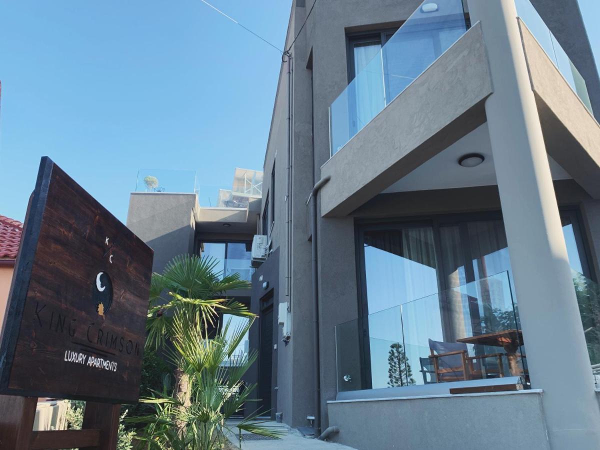 King Crimson Luxury Apartments Marathokefala ภายนอก รูปภาพ